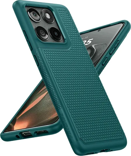 Vista 21 de FNTCASE Funda para Samsung Galaxy S24: funda protectora de doble capa a prueba de golpes para teléfono celular Protección a prueba de caídas