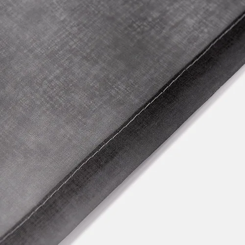 Vista 7 de KOUFALL Cortinas de ventana de baño para ducha, juego de 2 paneles de cortinas cortas transparentes en blanco y negro para cocina, dormitorio