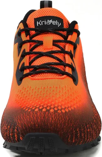 Vista 2 de Kricely Tenis de correr para hombre, para caminar, senderismo, tenis para hombre, tenis cruzado, tenis al aire libre, calzado casual