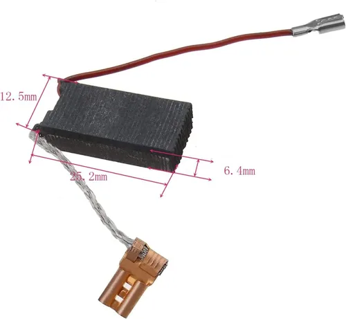 Vista 3 de 1617014135 Cepillos de carbono, compatibles con Bosch GBH 7 DE, GBH 7-45 DE y GBH 7-46 DE S20G a69 (paquete de 4)