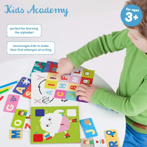 Vista 8 de Banana Panda – KIDS ACADEMY BUNDLE – Juego completo de 6 cajas incluye 12 libros de actividades y 70 rompecabezas educativos para enseñar