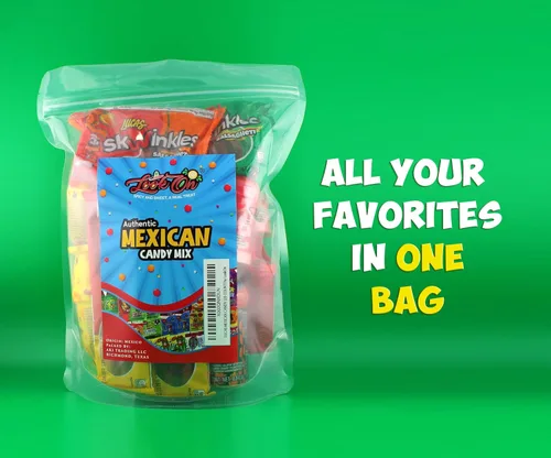 Vista 4 de Mezcla de dulces mexicanos Lucas (14 unidades) Variedad de agrios, dulces, picantes, incluye Lucas Skwinkles, Pelucas, Lucas Muecas, Baby Lucas