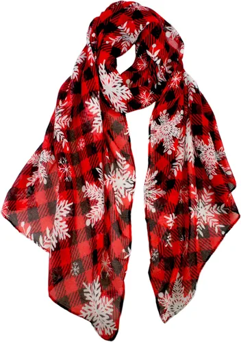 Vista 74 de VIVIAN & VINCENT Bufanda de Navidad suave y ligera para otoño e invierno para mujeres y niñas