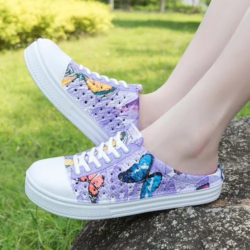 Vista 6 de CERYTHRINA Zapatos de jardín, zuecos de secado rápido, pantuflas para caminar, ligeras, para la lluvia, playa, verano, piscina, zapatos de agua