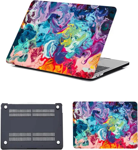 Vista 22 de Funda para MacBook Air de 15 pulgadas M5 M4 M3 M2 2026 2025 2024 2023 modelo A2941 A3114 A3241 A3448 con pantalla Retina, carcasa rígida resistente