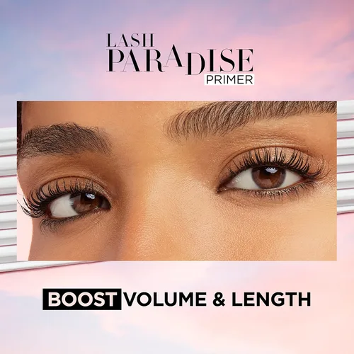 Vista 3 de L'Oreal Paris Cosmetics Voluminous Lash Paradise - Base de imprimación de rímel, blanco suave, 0.27 onzas líquidas, el embalaje puede variar