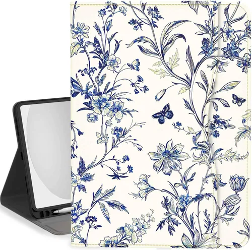 Vista 21 de Feams Funda para iPad (A16) de 11ª generación de 11 pulgadas 2025, iPad de 10.9 pulgadas 2022, funda de suspensión automática con soporte para lápiz