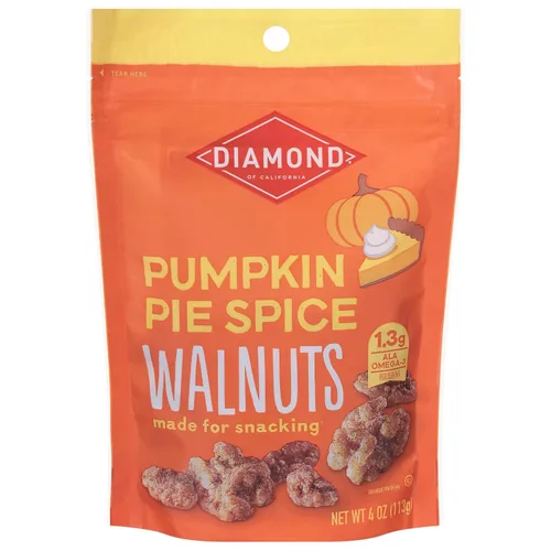 Vista 20 de Diamond of California Sal rosa del Himalaya nueces de walnut, 4 oz.