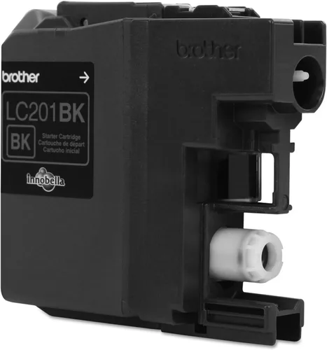 Vista 2 de Cartucho de tinta de rendimiento estándar LC201BK Brother, Negro