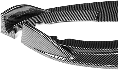 Vista 3 de Kit de 3 piezas de parachoques delantero compatible con BMW E90 E92 E93 M3 2008-2013, alerón de protección divisor estilo STP, difusor de aire