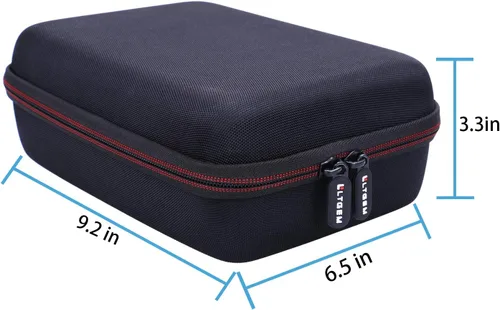 Vista 3 de LTGEM - Funda para cámara de acción compatible con GoPro Hero 13/12 / 11/10 / 9/8 / 7/6 / 5 / Go Pro MAX2 / MAX/Mission 1 PRO Action Camera, bolsa