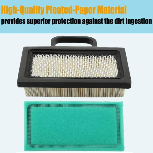 Vista 4 de 499486 499486S Filtro de aire LA135 Tune Up Kit de servicio de mantenimiento para John Deer-e LA120 LA130 LA140 LA150 L120 LA145 D130 D140 GY20575