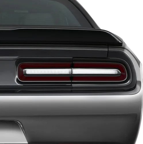 Vista 3 de SlickMod Tinte de humo de vinilo precortado para la luz trasera Dodge Challenger 2015-2022 (1. luz trasera, 20% humo oscuro)