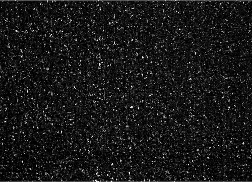 Vista 6 de Garland Rug Alfombra de césped artificial de 5 pies x 8 pies, grande para interiores/exteriores, color negro - Negro exuberante, duradera y de bajo