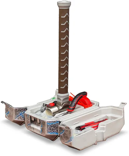 Vista 4 de Robe Factory Marvel Thor Hammer - Juego de herramientas con licencia