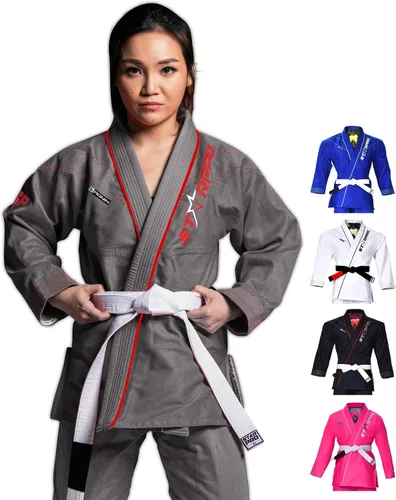 Vista 9 de Starpro Jiu Jitsu Gi brasileño - Gi ligero pre-encogido BJJ para hombres y mujeres