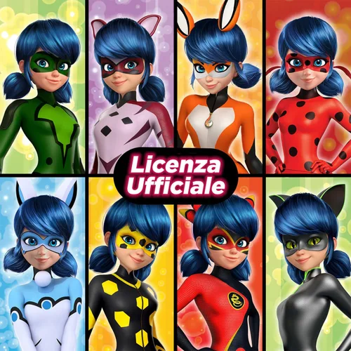 Vista 13 de Miraculous Ladybug Magic Heroez Reveal - Muñeca que cambia de color Marinette se transforma en disfraces sorpresa con esta muñeca de revelación