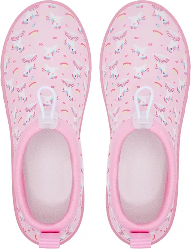 Vista 5 de Racqua Zapatos de agua para niños y niñas, zapatos de natación de secado rápido, ligeros, para playa, piscina, natación (niños pequeñosgrandes)