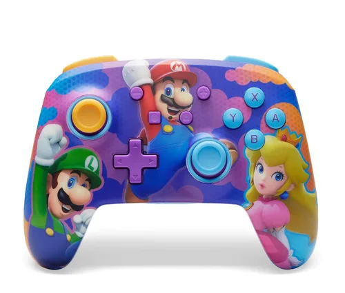 Vista 20 de PowerA Enhanced Wireless Controller for Nintendo Switch/Switch 2 / Switch Lite/OLED Model - Black - Gamepad, game controller, Officially Licensed