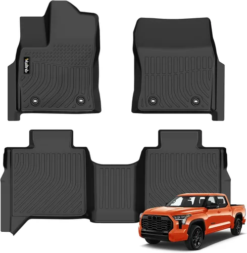 Vista 253 de Tapetes de piso para todo clima y forro de carga con respaldo para Chevrolet Suburban de 7 asientos 2021-2025 / GMC Yukon XL de 7 asientos