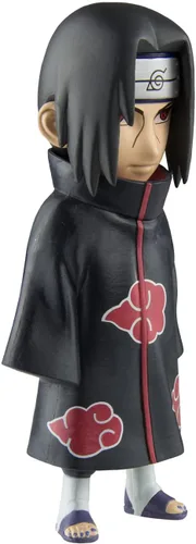 Vista 3 de Toynami Naruto Shippuden - Figura de Mininja serie 1 – Itachi con licencia oficial – aproximadamente 4 pulgadas