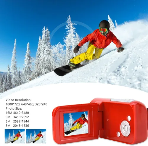 Vista 4 de EBTOOLS Videocámara digital para niños, videocámara digital portátil para niños con pantalla LCD TFT a color de 2 pulgadas, adecuada para ejercicio
