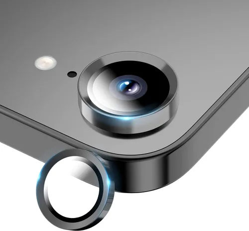 Vista 12 de Protector de lente de cámara para iPhone 15 Pro/15 Pro Max, protector de pantalla de vidrio templado, accesorios de cubierta de cámara individual