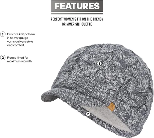 Vista 2 de adidas Gorro con borde de cristal para mujer