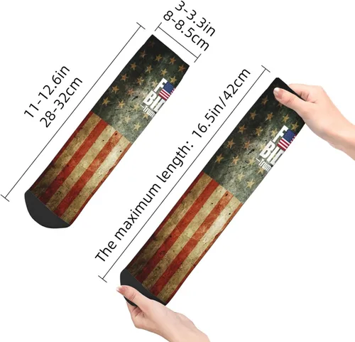 Vista 4 de GDJF Fuck Biden-Trump 2024 Ankle Socks Winter Low Cut Sports Warm Breathable Comfort Casual Socks For Mens And Womens