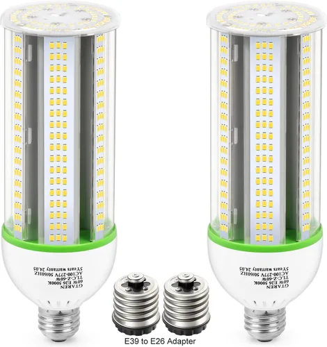 Vista 6 de Bombilla LED E26, Bombilla LED de Maíz de 20W, Bombilla Equivalente a 200W, Bombilla de Maíz de 2800 Lúmenes, Bombillas LED de Luz Blanca de Día