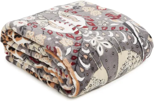 Vista 61 de Vera Bradley Manta de forro polar para mujer, manta de felpa suave para sofá, dormitorio y decoración del hogar