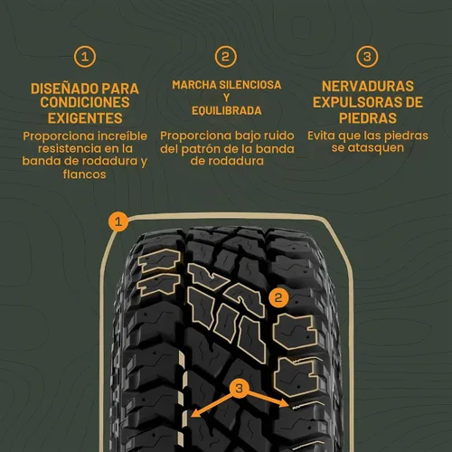 Vista 3 de Cooper Discoverer S/T Maxx - Neumático 35X12.50R20LT 121Q para todas las estaciones