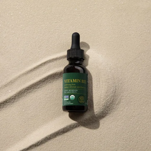 Vista 4 de Vegansafe B-12, Vegetarianas Vitamina B12 de Global Healing de GHCHealth, paquete de de 2, 1