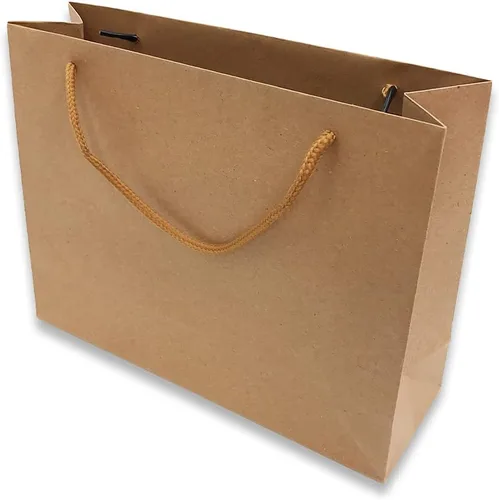 Vista 4 de 888 Display USA, Inc 6 bolsas de papel de 7.5 x 3 x 9.5 pulgadas de alto, diseño floral negro sobre papel Kraft, bolsas