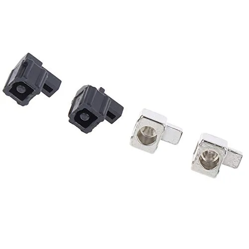 Vista 5 de GGZone Left Right Slider Buckle Metal Lock Latch Bracket Replacement for Nintendo Switch Joy-Con Repair Tool Parts NS JoyCon Controller