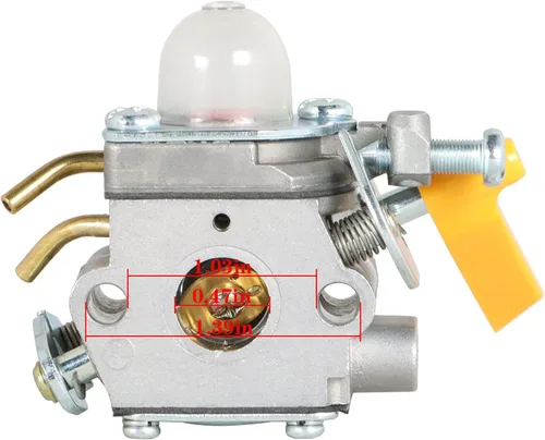 Vista 3 de munirater 308054032 Reemplazo del carburador para Homelite UT-60526 para soplador Ryobi RY09550 RY09050 RY09551 308054025 308054022 901552002