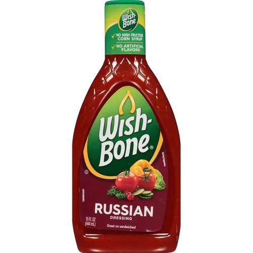 Vista 7 de Wish-Bone Aderezo para ensalada Light Thousand Island, 15 onzas líquidas