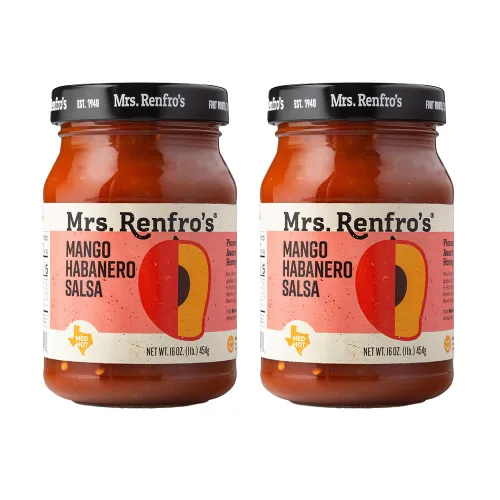 Vista 8 de Mrs. Renfro's Salsa de piña - Sin gluten (frascos de 16 onzas, paquete de 4)