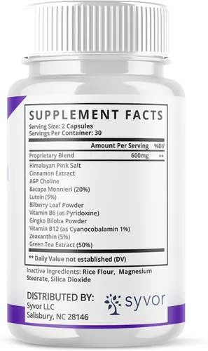 Vista 6 de NervoLyn Capsules, suplemento de apoyo nervioso NervoLyn, paquete de 3, 180