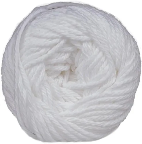 Vista 14 de Craft County 100% hilo de algodón mediano (talla 4) – tejido, tejido y ganchillo – negro (120 yardas)