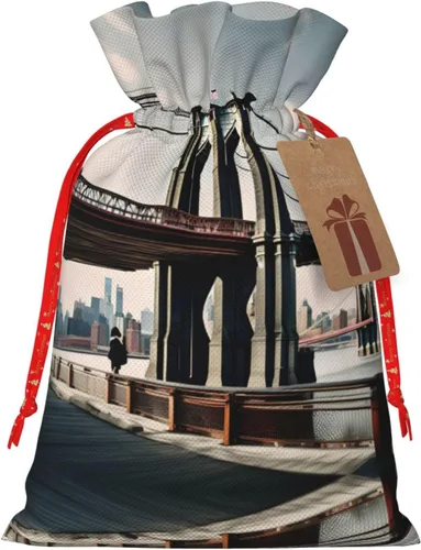 Vista 15 de MDATT Bolsas de regalo con cordón de playa y mar, bolsas de regalo de 5 x 7 pulgadas para bodas, Navidad, cumpleaños, decoración de Halloween