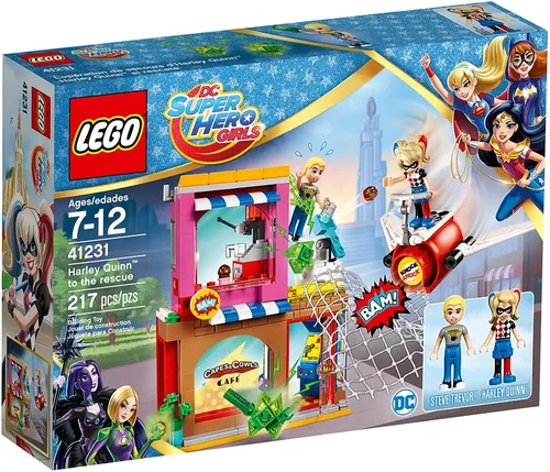 Vista 5 de LEGO DC Super Heroes Girls Harley Quinn al rescate 41231 DC Coleccionable