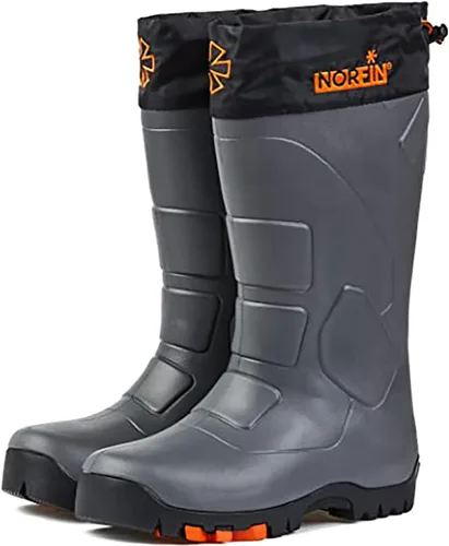 Vista 2 de Norfin Klondike 2 -Winter Boots for Fishing, Hunting and Hiking - Anti Slip - Retractable ice Cleats for Added Safety and Protection - Made of EVA