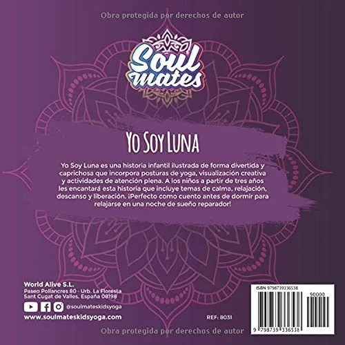 Vista 2 de Yo soy Luna Un cuento de conciencia plena para niños (Spanish Edition)
