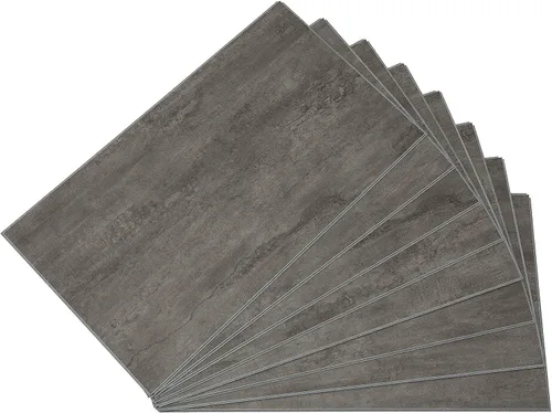 Vista 33 de Palisade Azulejos de vinilo entrelazados impermeables para pared/salpicadero para cocina o baño en mármol español (muestra de 4.5x11 pulgadas)