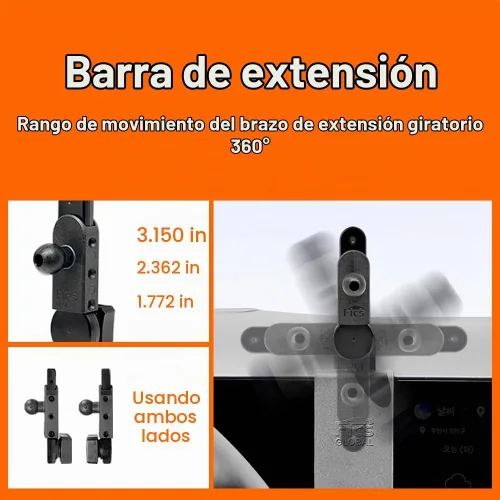 Vista 7 de FICS Accesorios KONA 2023, soporte para teléfono KONA 2023, soporte para teléfono personalizado