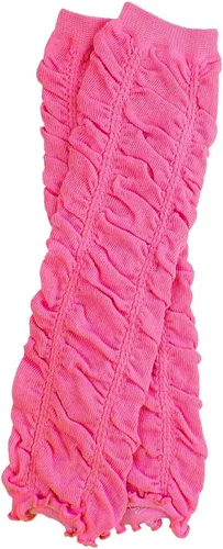 Vista 4 de juDanzy Calentadores de piernas para bebés recién nacidos y niños pequeños con volantes fruncidos para niñas