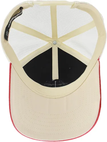 Vista 4 de Concept One Rolling Stones - Gorra de béisbol ajustable con logotipo de labios para hombre, con ala curvada, Multi