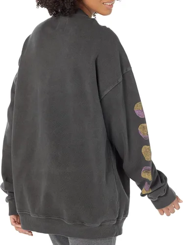 Vista 2 de Billabong Sudadera con cuello redondo de gran tamaño para mujer