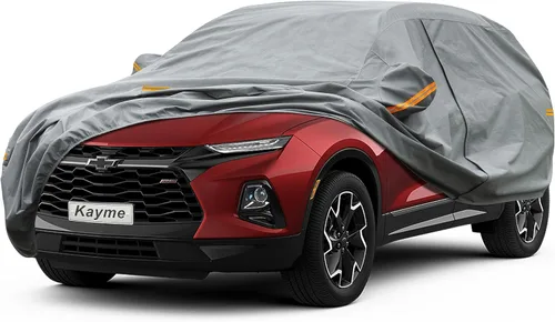 Vista 198 de Kayme Funda de Coche de Servicio Pesado Impermeable para Todo Tipo de Clima, Ajuste Personalizado para Tesla Model S, Cubierta Exterior Completa